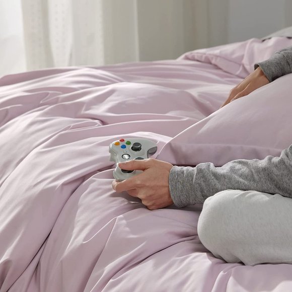 New Full or Queen Duvet Covers  - Soft Brushed Microfiber 3 Pieces with Zipper C - Picture 3 of 16